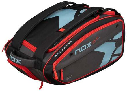 Nox ML10 Competition XL Compact Padel Ballentas-Zwart,Rood - nosize