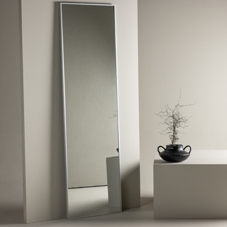 Nox wandspiegel zilver - 220 x 67 cm Grijs