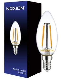 Noxion Lucent Led E14 Kaars Filament Helder 2.5w 250lm - 827 Zeer Warm Wit | Dimbaar - Vervangt 25w