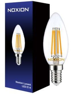 Noxion Lucent Led E14 Kaars Filament Helder 4.5w 470lm - 827 Zeer Warm Wit | Dimbaar - Vervangt 40w