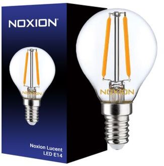 Noxion Lucent Led E14 Kogel Filament Helder 2.5w 250lm - 827 Zeer Warm Wit | Vervangt 25w