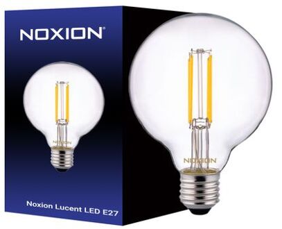 Noxion Lucent Led E27 Globe Filament Helder 95mm 7.3w 806lm - 827 Zeer Warm Wit | Vervangt 60w