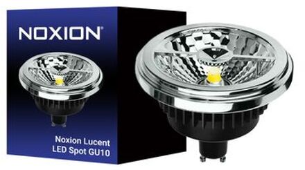 Noxion Lucent Led Spot Gu10 Ar111 12w 600lm 40d - 930 Warm Wit | Beste Kleurweergave - Dimbaar