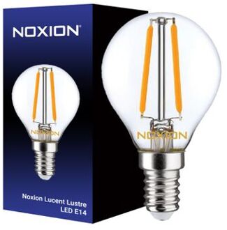 Noxion Lucent Lustre Led E14 Kogel Filament Helder 2.5w 250lm – Dimbaar - Vervangt 25w