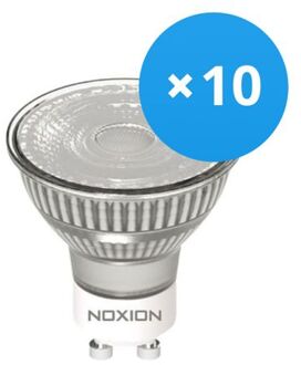 Noxion Voordeelpak 10x Noxion Led Spot Gu10 Par16 3w 230lm 36d - 827 Zeer Warm Wit | Dimbaar - Vervangt 35w