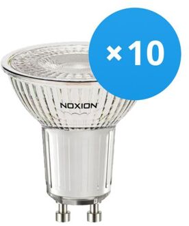 Noxion Voordeelpak 10x Noxion Led Spot Gu10 Par16 3w 230lm 36d - 830 Warm Wit | Dimbaar - Vervangt 35w