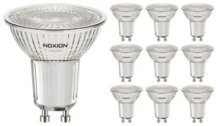 Noxion Voordeelpak 10x Noxion Led Spot Gu10 Par16 4w 345lm 36d - 827 Zeer Warm Wit | Dimbaar - Vervangt 50w