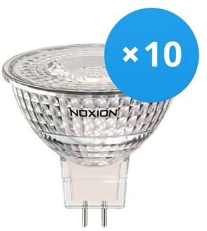 Noxion Voordeelpak 10x Noxion Led Spot Gu5.3 Mr16 4.4w 345lm 60d - 830 Warm Wit | Dimbaar - Vervangt 35w