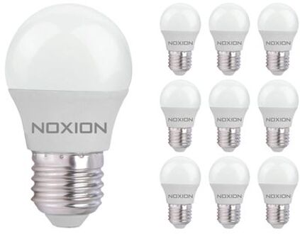 Noxion Voordeelpak 10x Noxion Lucent Classic Led E27 Kogel Mat 2.5w 250lm - 827 Zeer Warm Wit | Vervangt