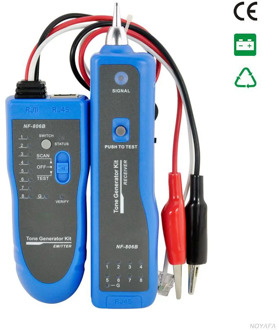 Noyafa Mutifuncation Cable Test NF-806 Detector Support Trace Telephone Lan Wire Finder Cable Continuity Tester Wiremap