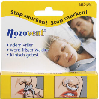 Nozovent neusclip classic - 1 stuk - Antisnurkmiddel