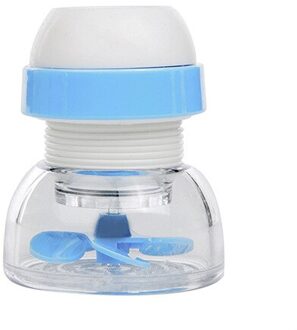 Nozzle 360 Graden Draaibare Beluchter Kraan Besparen Hoofd Draaibaar Water Adapter Swivel Apparaat Kraan Graden Water Tap Waskolf Blauw