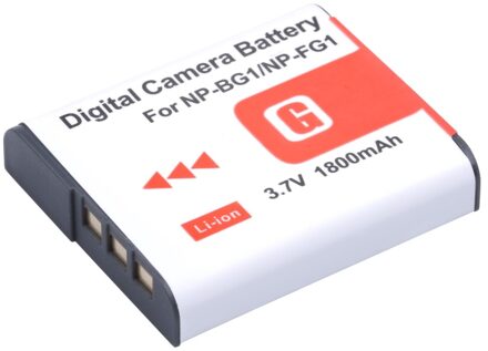 NP-BG1 NP BG1 NPBG1 Digitale Camera Batterij voor Sony CyberShot DSC-W30 W35 W50 W55 W70 W80 WX1 WX10 HX9V H10 h20 H70 H50 H55 H90