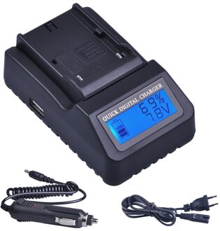 NP F960 F970 Ultra Fast Charger 3X sneller Universele Lader voor Sony NP-F970 NP-F960 FM50 FM500H F550 F570 F750 F770 batterij