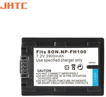 NP-FH100 NPFH100 Np FH100 Camera Batterij 3900Mah Voor Sony DCR-SX40 SX40R SX41 HDR-CX105 FH90 FH70 FH60 FH40 FH30 FP50 SR42E 45E 2stk accu