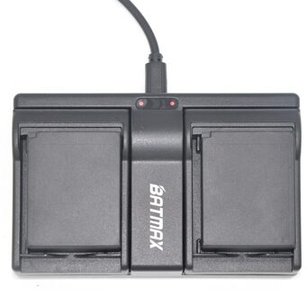 NP-W126 NP W126 Dual USB Lader voor Fujifilm Fuji NP-W126 NPW126 BC-W126 BCW126 X-T10 XT10