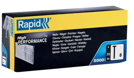 Nr. 8 brads 35 mm, 5.000 stuks - 40100534 - 40100534
