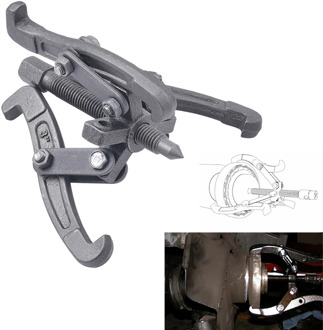 NS Modify 35-75mm Gear/Hub Bearing Puller 3 Jaw Reversible Fly Wheel Pulley Remover Kit