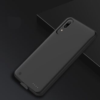 Ntspace Ultra Dunne Backup Power Bank Cover Voor Huawei Genieten 9 Power Case 6500Mah Draagbare Back Clip Batterij Oplader cover Case zwart