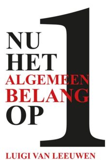 Nu Het Algemeen Belang Op 1 - Luigi van Leeuwen