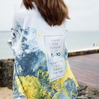 Nu-Juni Microfiber Snel Droog Strand Surfen Handdoek Camping Handdoek Sneldrogende Reizen Wandelen Bad Strand Zwemmen Gym Yogo handdoek