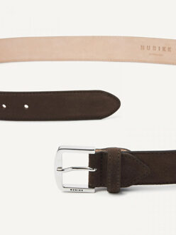 Nubikk Nubikk james belt dk suede Bruin - 95