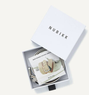 Nubikk Nubikk james belt suede Grijs - 105