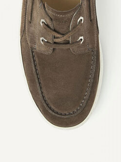 Nubikk Nubikk jiro yacht suede dark - maat 43 Grijs