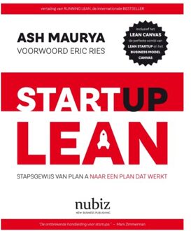 Nubiz Startup Lean - Boek Ash Maurya (9492790076)