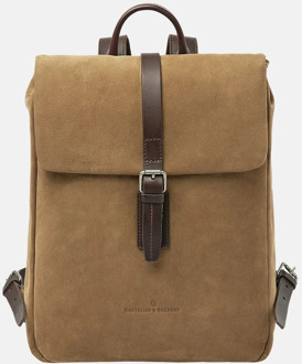 Nubuck rugzak 15 inch taupe - No Size