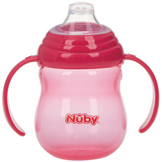 Nûby Nuby Antilekbeker Met Handvatten 270 Ml Roze