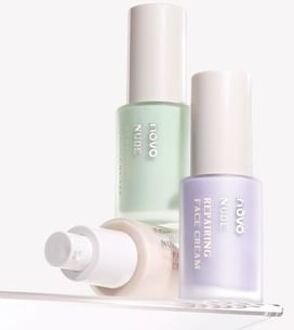 Nude Repairing Face Cream - 3 Colors 01# Green - 30g