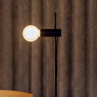 Nude Single vloerlamp E27 zwart