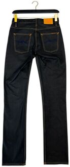 Nudie Jeans Dunne Finn Zwarte Spijkerbroek - 30 (Taille)