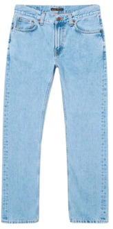 Nudie Jeans Gritty Jackson Biologisch Katoenen Jeans Nudie Jeans , Blue , Heren - W31 L32,W34 L32,W29 L32,W32 L32