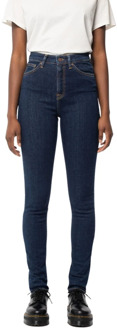 Nudie Jeans Hightop Tilde - Jean Slim Nudie Jeans , Blue , Dames - W32 L28,W31 L28