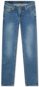 Nudie Jeans Jeans strak Terry Open Nudie Jeans , Blue , Heren - W31,W29,W34,W33