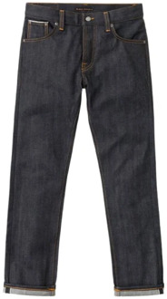 Nudie Jeans Selvedge Slim-fit Jeans Nudie Jeans , Black , Heren - W34,W30 L32,W33,W36,W32 L32