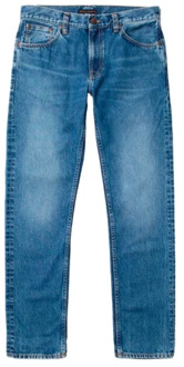 Nudie Jeans Slim-fit Jeans Nudie Jeans , Blue , Heren - W33 L32,W29 L32,W28 L32,W32 L32,W30 L32,W31 L32