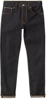 Nudie Jeans Slim-Fit Tapered Leg Denim Jeans Nudie Jeans , Blue , Heren - W30 L28