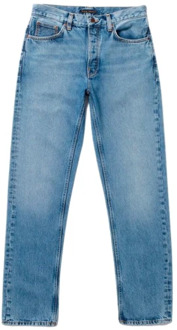 Nudie Jeans Straight Jeans Nudie Jeans , Blue , Heren - W32 L32,W30 L32