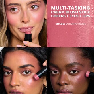 Nudies Bloom All Over Face Dewy Blush Colour 7g (Various Shades) - Bohemian Rose