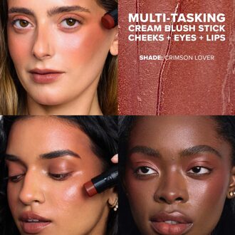 Nudies Bloom All Over Face Dewy Blush Colour 7g (Various Shades) - Crimson Lover