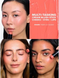 Nudies Bloom All Over Face Dewy Blush Colour 7g (Various Shades) - Tiger Lily Queen