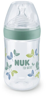 NUK Babyfles NUK voor Nature 260 ml, groen - 260ml-350ml