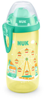 NUK Flexi Cup 300 ml drinkfles, kermisgeel - 300ml