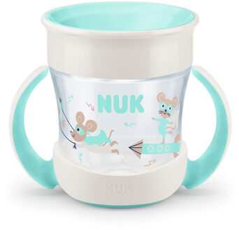 NUK Mini sippybeker Magic beker vanaf 6 maanden, mint Turquoise - 125ml-250ml