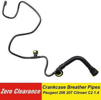 Nul Klaring Gloednieuwe Motor Rocker Cover Ontluchter Leidingen Carter Uitlaat Slang Buizen Voor Peugeot 206 207 Voor Citroen C2 1.4