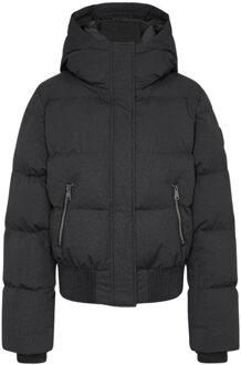 Numa Glitter Ski Jas Dames L/40 Zwart