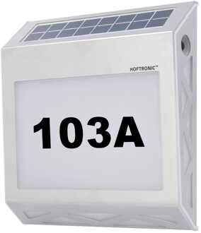 Numa Huisnummer verlichting Zilver Wit